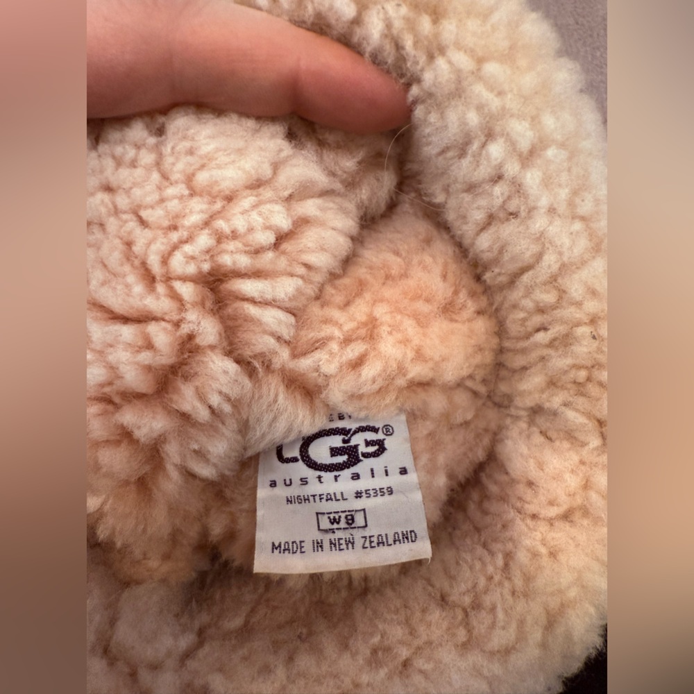 UGG Tan Shearling Winter Boots - Picture 7 of 7